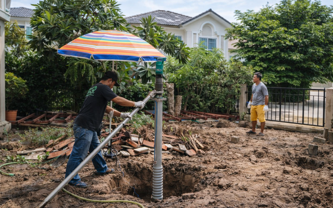 บริการรับเหมาตอกเสาเข็ม ช่วยให้งานรากฐานมั่นคงแบบมืออาชีพ